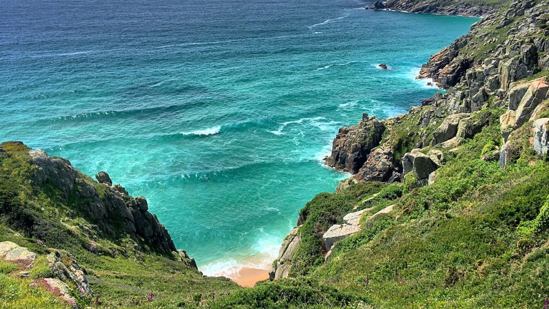 The road and landscape of Cornwall Coast & Bodmin Moor