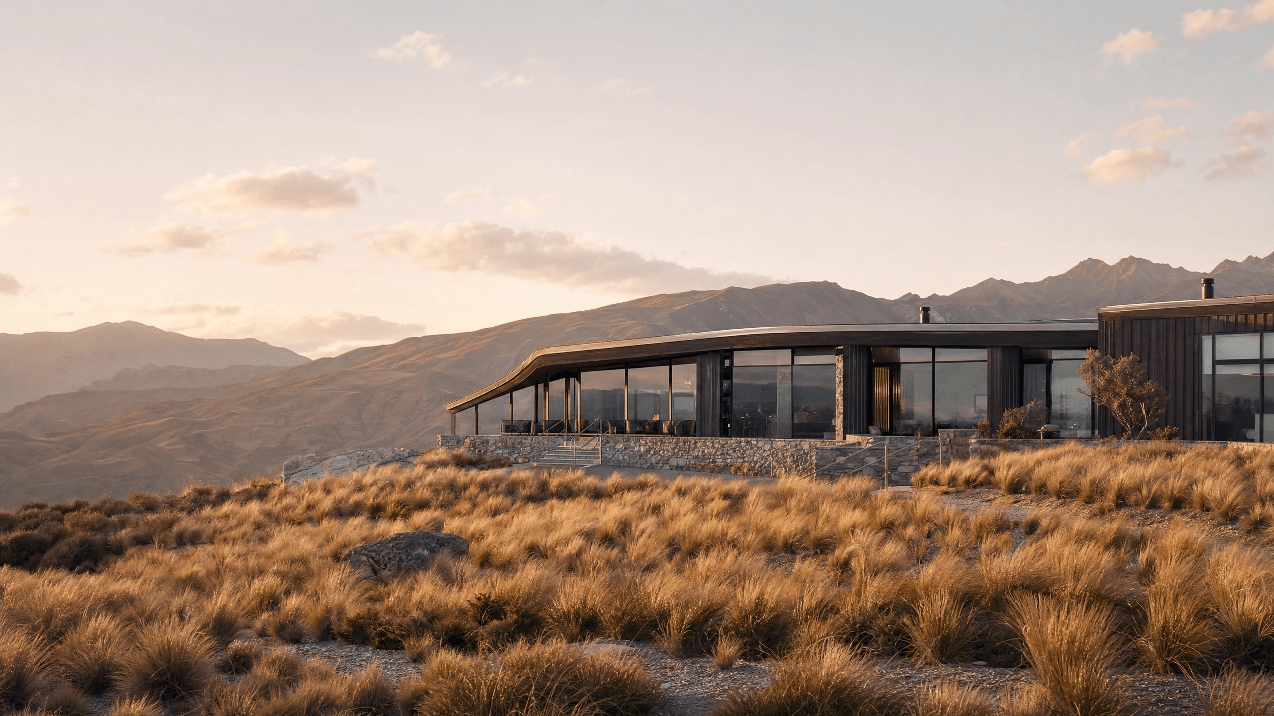 The Lindis: An Architectural Marvel in the Heart of New Zealand's Wilds