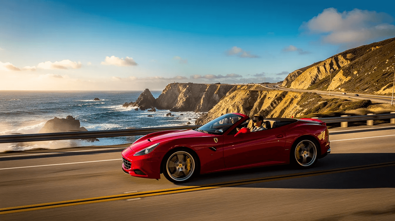 Rent a Ferrari in Los Angeles