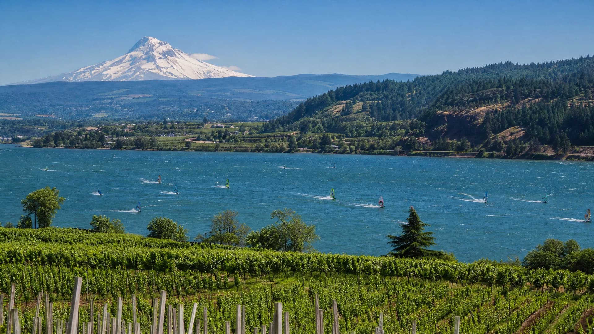 Multnomah Falls to Hood River