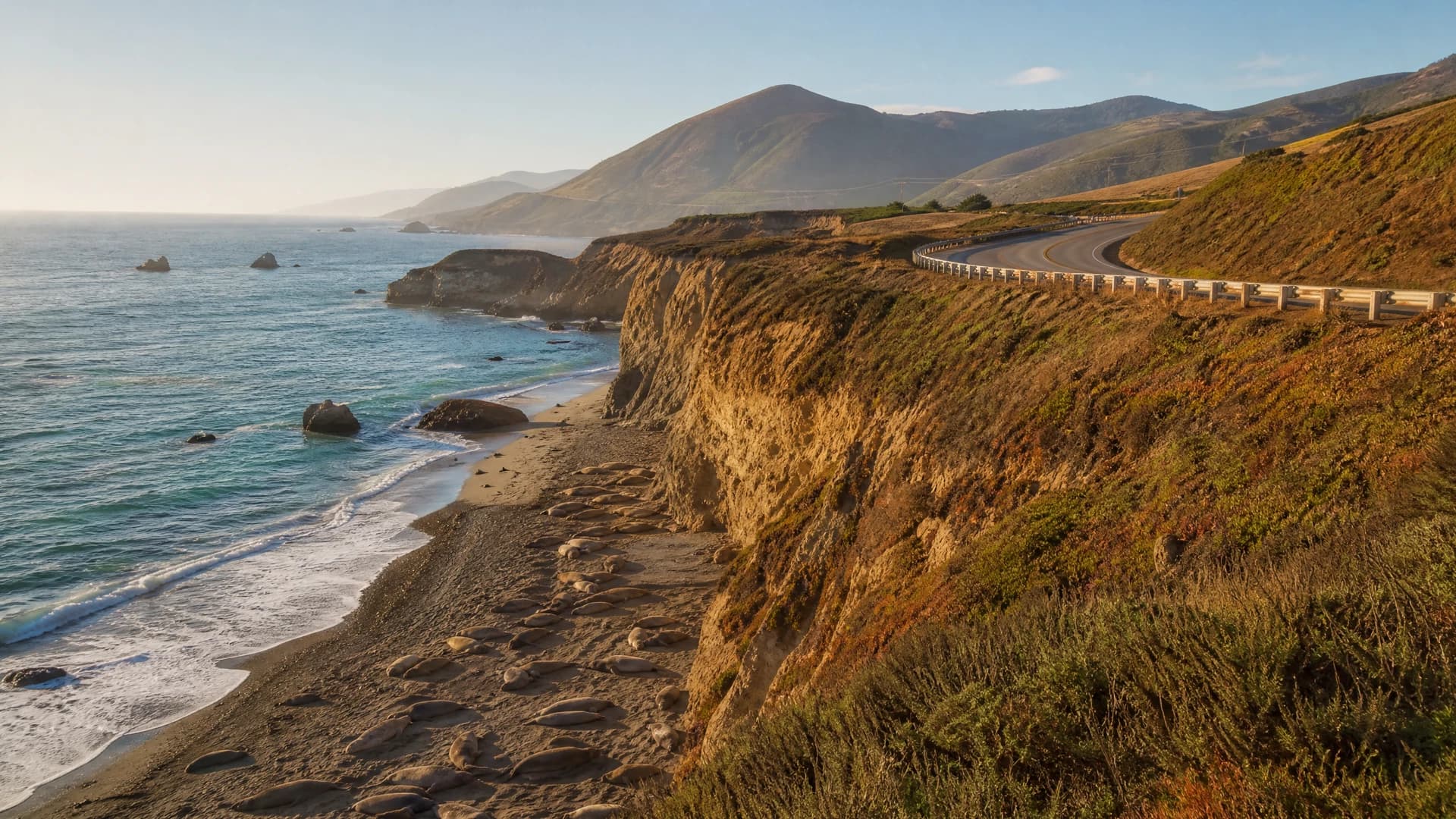 San Simeon to Big Sur